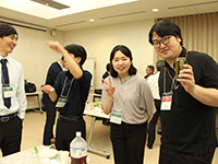 懇親会
